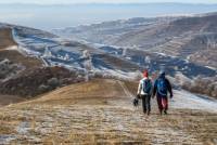 Wandern im Winter am Kaiserstuhl